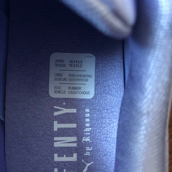 PUMA Fenty & Bow Rihanna Satin Sneakers - Picture 3 of 5